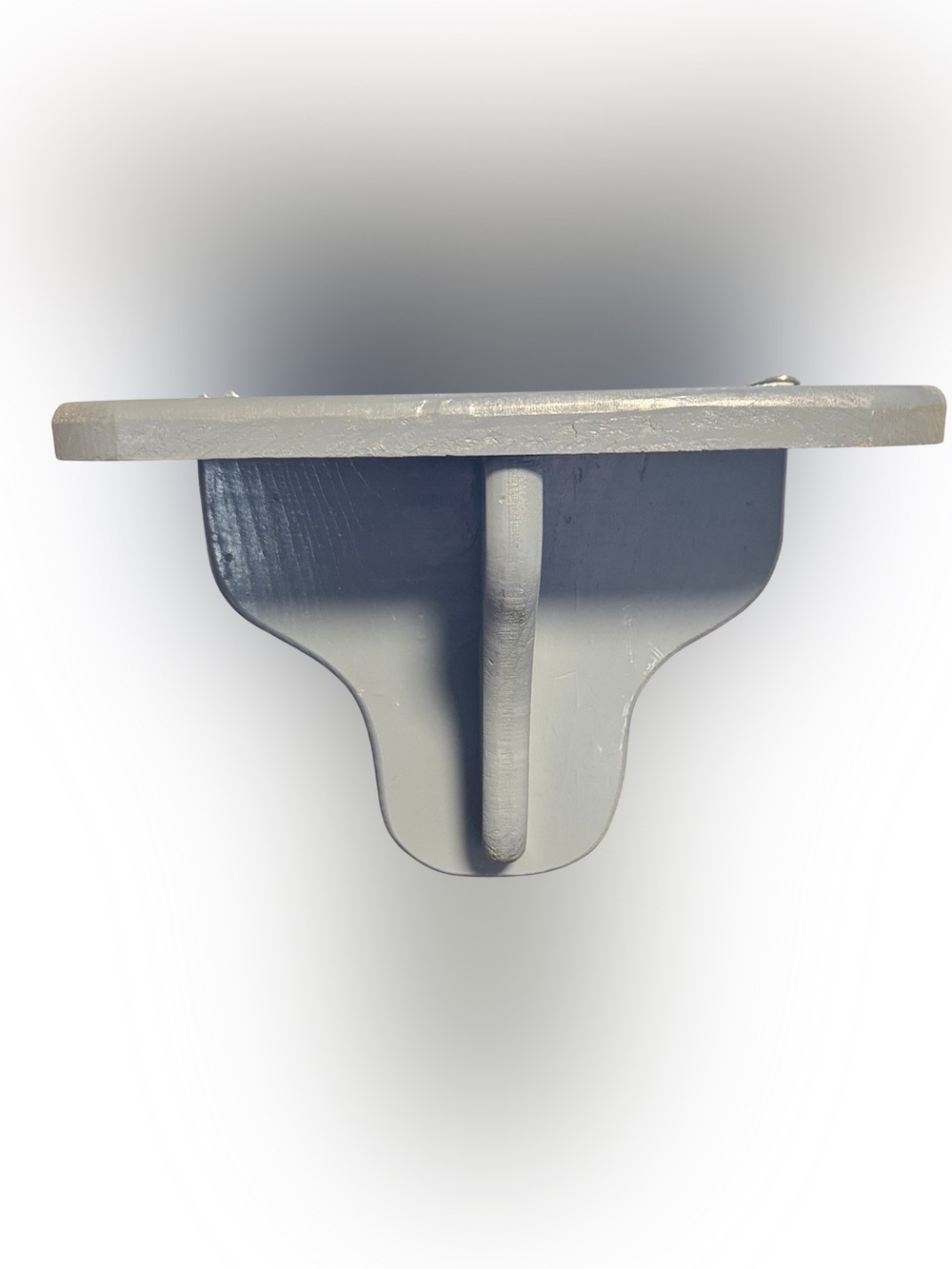 Neutral Gray Wooden Wall Hook - Unbranded